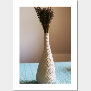 Lavender in Vase Photograph Posters and Art